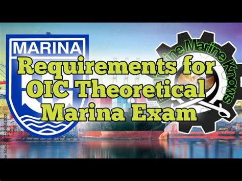 marina requirements|Qualification Requirements for Theoretical Examination under STCW .